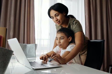 Student and mother